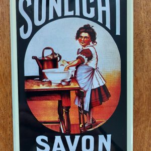 SUNLIGHT Savon – Zeep – Metalen reclamebord