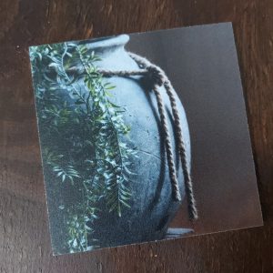 Kunststof onderzetter – Brynxz kruik met plant