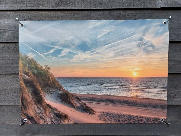 Tuinposter duinen strand zee country deco
