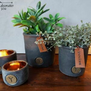 Brynxz – Set bloempotten Luxury – Industrial Ore