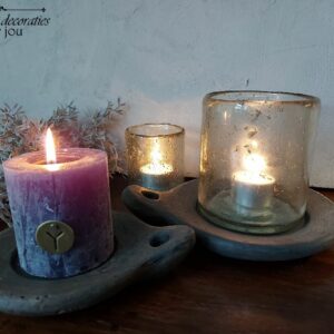Brynxz – Set met twee schalen 2023 – Kaarsenplateau – Industrial Ore