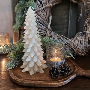 Brynxz – Kerstboom kaars – Special Nature M – D.11 H.21cm