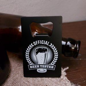 Metalen bieropener – Beertester
