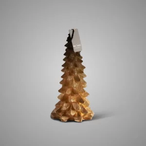 Brynxz – Kerstboom kaars – Special Gold Fading M – D.11 H.21cm