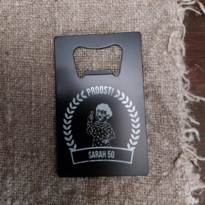 Metalen bieropener – Sarah 50