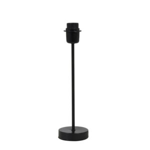 Light & Living – Lampvoet Houston – Metaal – Mat zwart – D.10 H.38cm