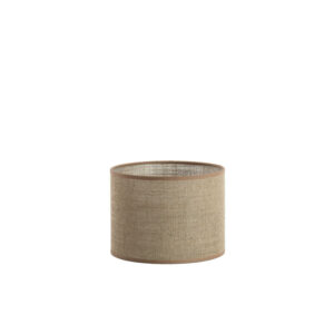 Light & Living – Cilinder linnen lampenkap – Caden – Beige – D.20 H.15cm