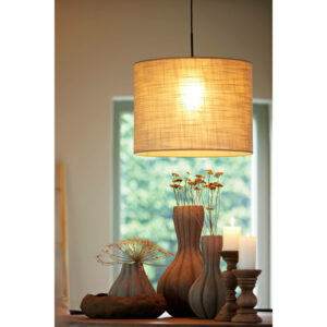 Light & Living – Kandelaar Ravenna – Hout – Bruin – D.13 H.27cm