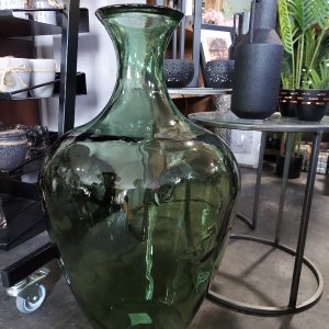 Light & Living – Vaas van glas Rubra – Groen – D.40 H.65cm
