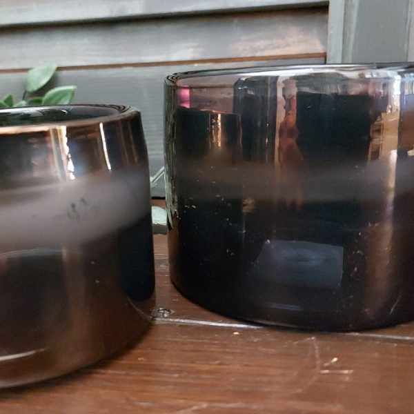 Set sfeerlichten van glas met paarlemoer van het merk Brynxz