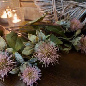 Brynxz – Distel kunstbloem – Oudroze – 94cm