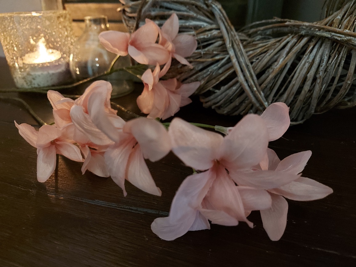 Brynxz - Saxifraga Branche Mirja Pink 88cm - zijdenbloem