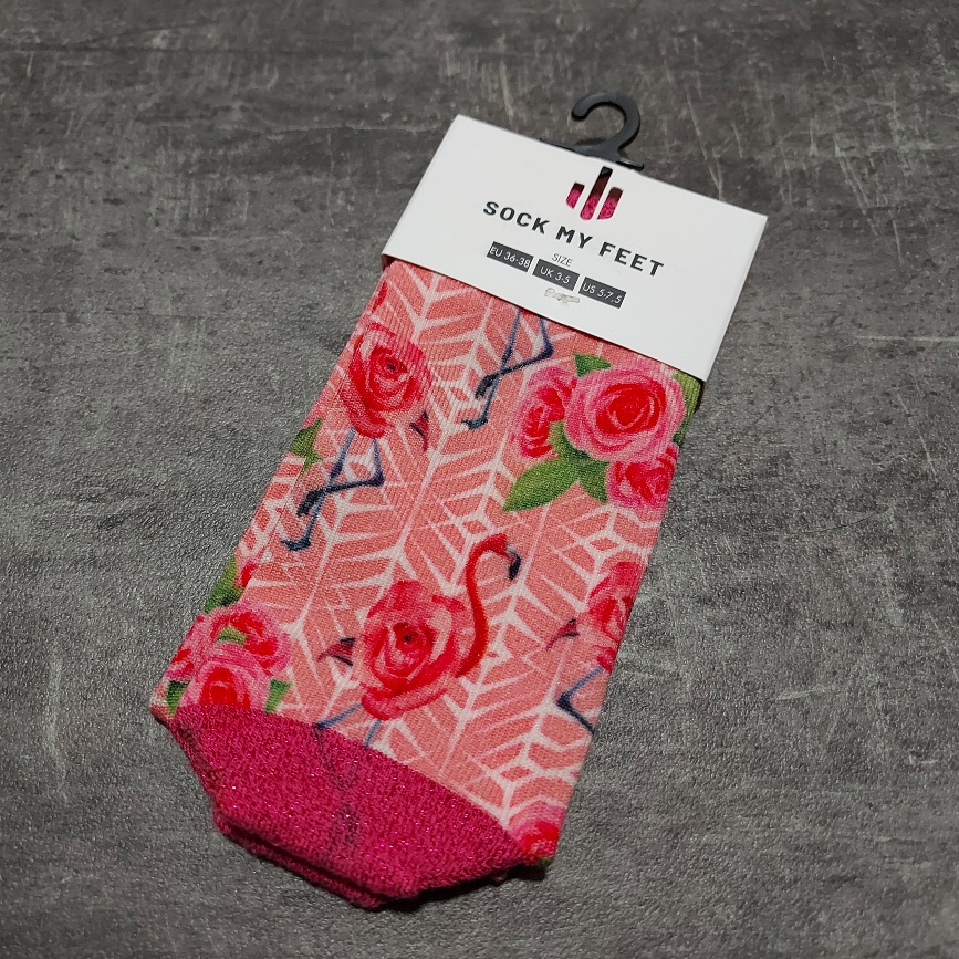 Sokken met een leuke print van flamingo's voor dames, Sock my Feet
