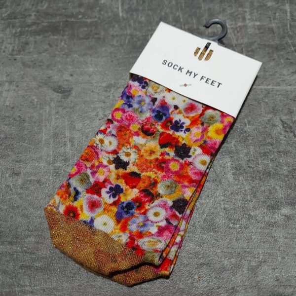 Sokken met een leuke print van bloemen voor dames, Sock my Feet