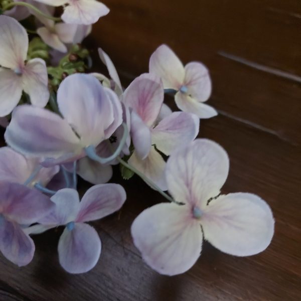 Lila pluimhortensia zijden bloem van Countryfield