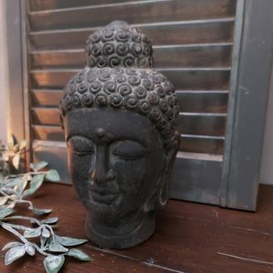 Countryfield – Boeddha beeld – Terracotta bruin – L.12 B.12 H.22cm