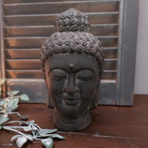 Countryfield – Boeddha beeld – Terracotta bruin – L.12 B.12 H.22cm
