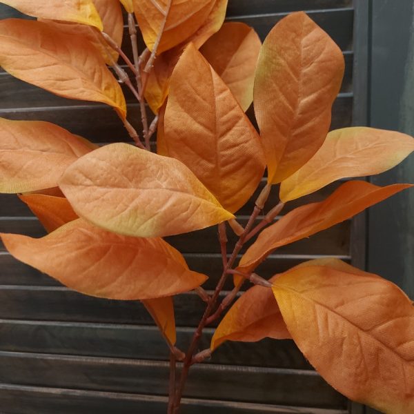 Magnolia zijdenbloem in herfstkleuren van het merk Brynxz.