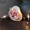 Zilverdraad LED Lichtsnoer - 2 meter - Warm white - Afbeelding 3