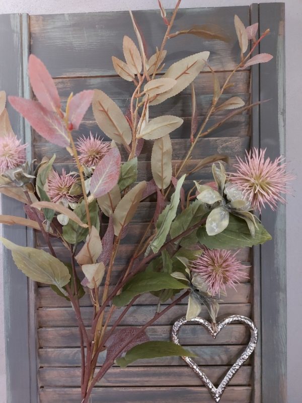Brynxz - Wilg twijg - Salix kunstplant - Groen-paars - 102cm - Afbeelding 2