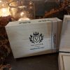 Vellutier - Waxmelt in houten kistje - Café au lait geur - Afbeelding 4
