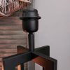 Light & Living - Lampvoet Mace - Metaal - Mat zwart - D.15 H.35cm - Afbeelding 4