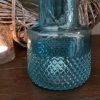 Vaas van glas - Dia - D.12 H.18cm - Mansion Atmosphere - Afbeelding 4