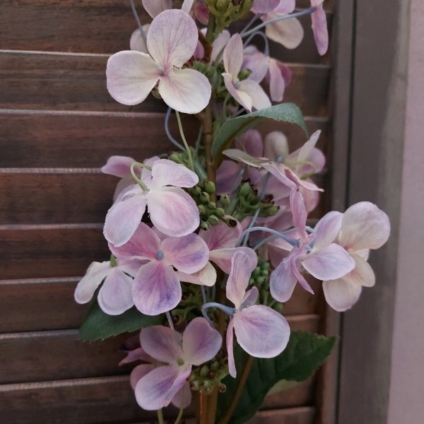 Countryfield - Hortensia kunstbloem - Paars - D.8 H.74cm - Afbeelding 6