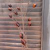 Brynxz - Bessentak kunst bloem - Bruin - L.84cm - Afbeelding 3