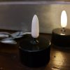 Countryfield - Set Led theelichten met timer - Zwart - D.3.8 H.4cm - Afbeelding 3