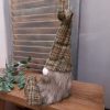 Countryfield Gnome Ulfried - Kerstkabouter Schotse ruit - Afbeelding 2