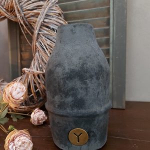 Brynxz - Fles S - Stone Black - D.9 H.20cm