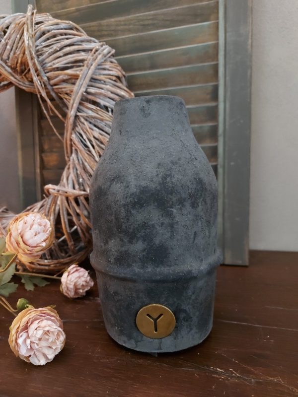 Brynxz - Fles S - Stone Black - D.9 H.20cm