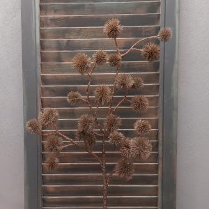 Brynxz - Kastanje kunstbloem - Bruin - L.74cm