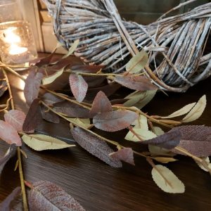 Brynxz - Wilg twijg - Salix kunstplant - Groen-paars - 102cm