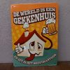 Metalen wandbord - De wereld is een gekkenhuis...