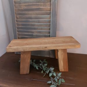 Vensterbank bankje M - Mangohout - 45x15x19cm