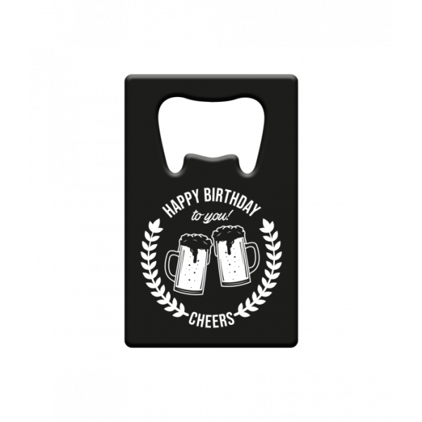 Metalen bieropener - Happy birthday to you! - Afbeelding 3