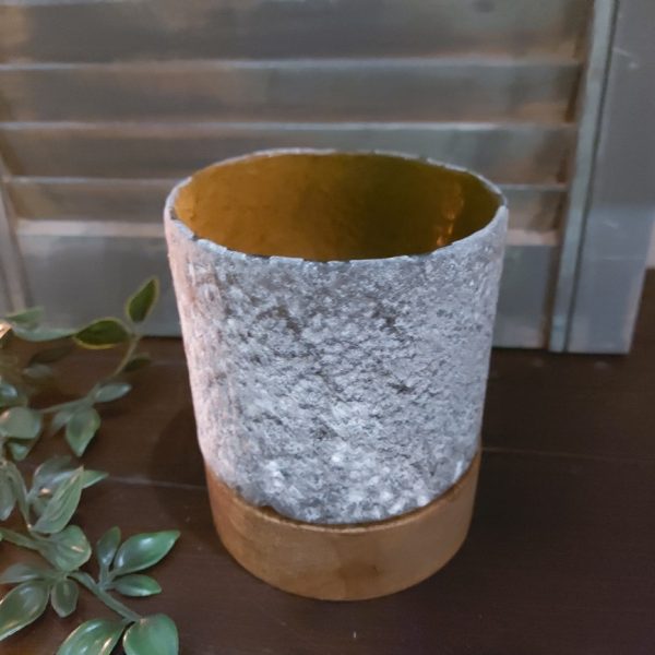 Brynxz - Sfeerlicht van glas Frozen - D.10-H.15cm - Afbeelding 6