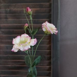 Lisianthus zijden bloem in een zacht roze kleur, van het merk Countryfield.