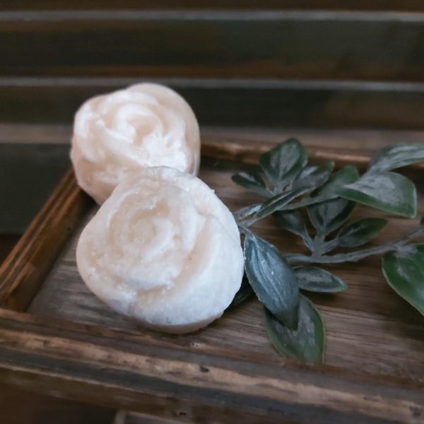 Marokkaans geurblokje in het model van een bloem, met de geur White Musk.