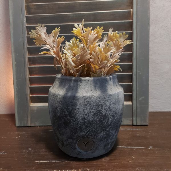 Brynxz - Bloempot Luxury M - Stone Black - D.29 H.24.5cm - Afbeelding 3