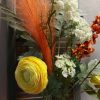 Compleet boeket zijden bloemen in vrolijke zomerkleuren. Exclusief verkrijgbaar bij Creatieve Decoraties Voor Jou.