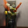 Compleet boeket zijden bloemen in vrolijke zomerkleuren. Exclusief verkrijgbaar bij Creatieve Decoraties Voor Jou.