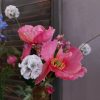 Compleet boeket zijden bloemen in frisse zomerkleuren. Exclusief verkrijgbaar bij Creatieve Decoraties voor Jou.