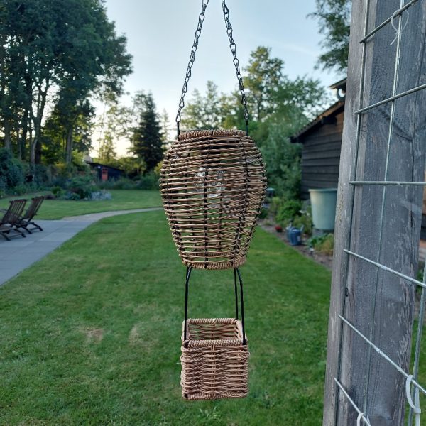 Solar LED hanglamp van het merk Countryfield in het model van een luchtballon.