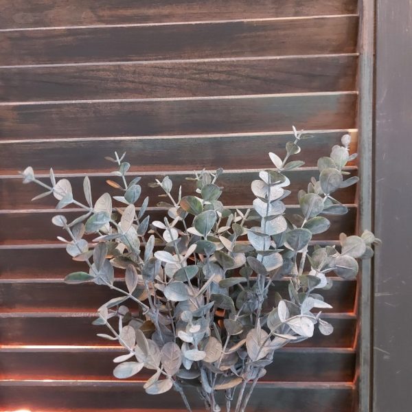 Eucalyptus kunstplant met ronde grijs groene blaadjes van het merk Countryfield