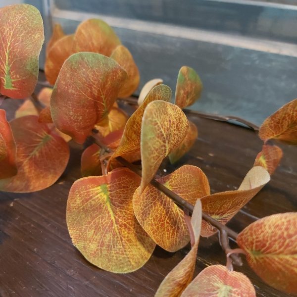 Countryfield - Eucalyptus zijdenbloem - Herfstkleuren - L.70cm - Afbeelding 5