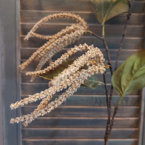 Kunsttak Amaranthus met licht bruine aren van het merk Countryfield.