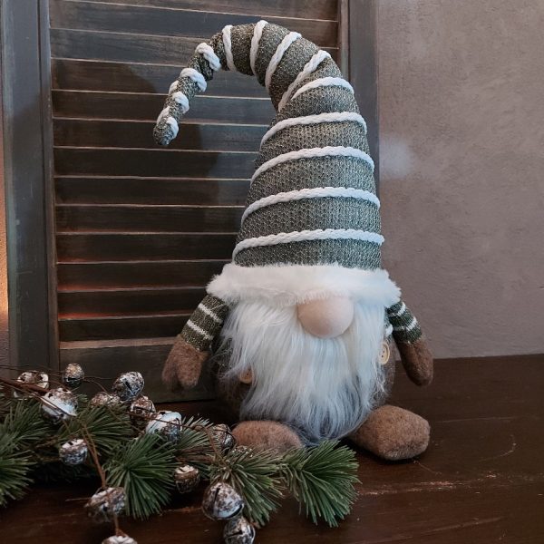 Gnome in groene en witte kleuren van het merk Countryfield.